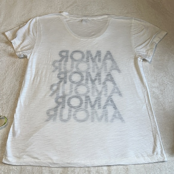 J. Crew white Armor Amour short sleeve tee size XL - Picture 12 of 14